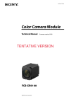 Technical Manual for FCB-ER9100 (draft)